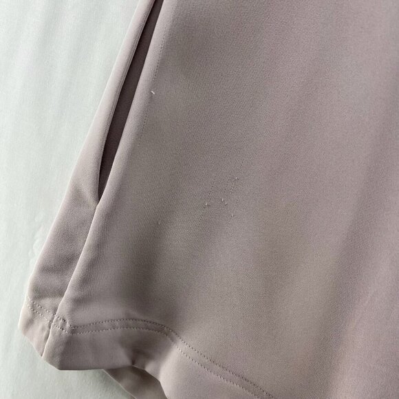 Babaton Blazer Womens Size S Open Front Drape Roll Tab Sleeve Gray/Pink - Picture 8 of 12